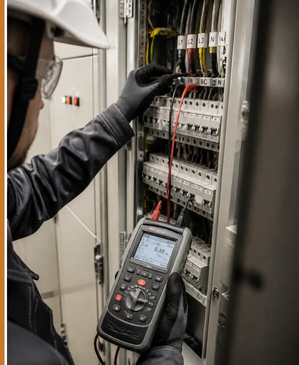 Измерение цепи фаза ноль в Ломоносове от 1025 р. | Авеста ОТиПБ