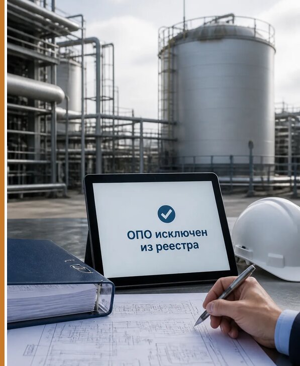 Исключение ОПО из госреестра в Ломоносове от 30735 р. | Авеста ОТиПБ
